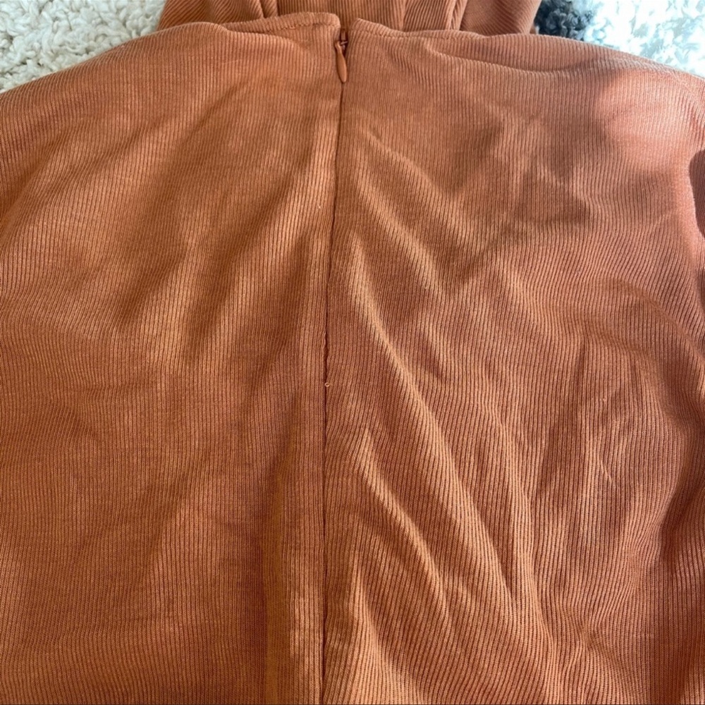 Song of Style Zuri Midi Dress in dusty rose - Picture 3 of 6